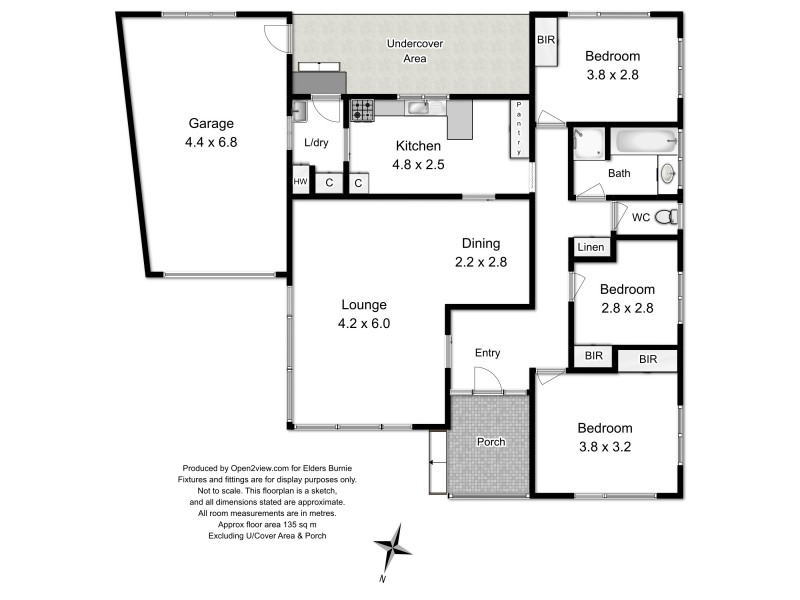 38 Roslyn Avenue, Romaine TAS 7320 Floorplan