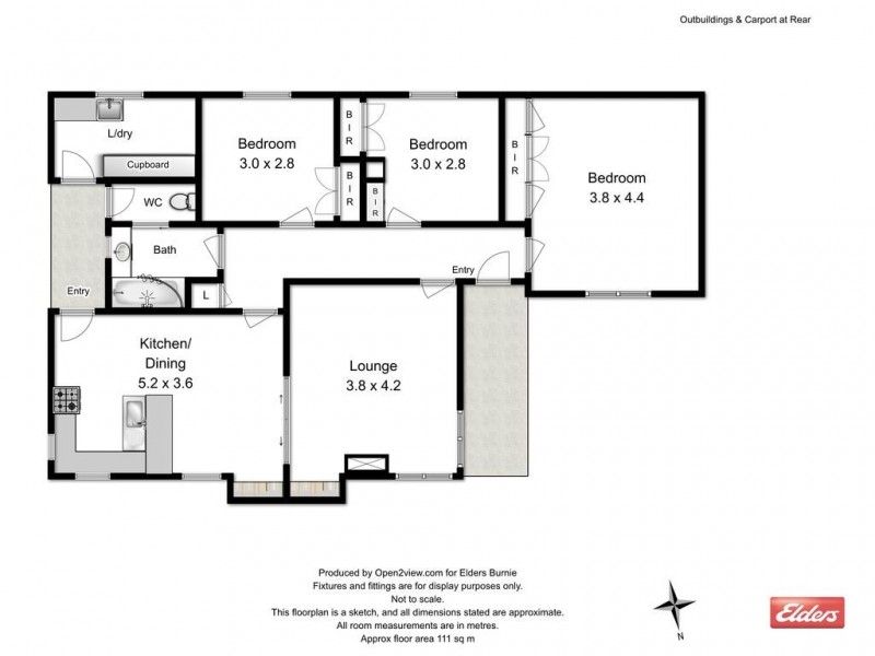 25 Linton Street, Upper Burnie TAS 7320 Floorplan