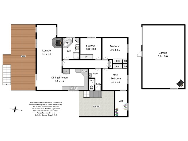 23 Howard Street, Rosebery TAS 7470 Floorplan