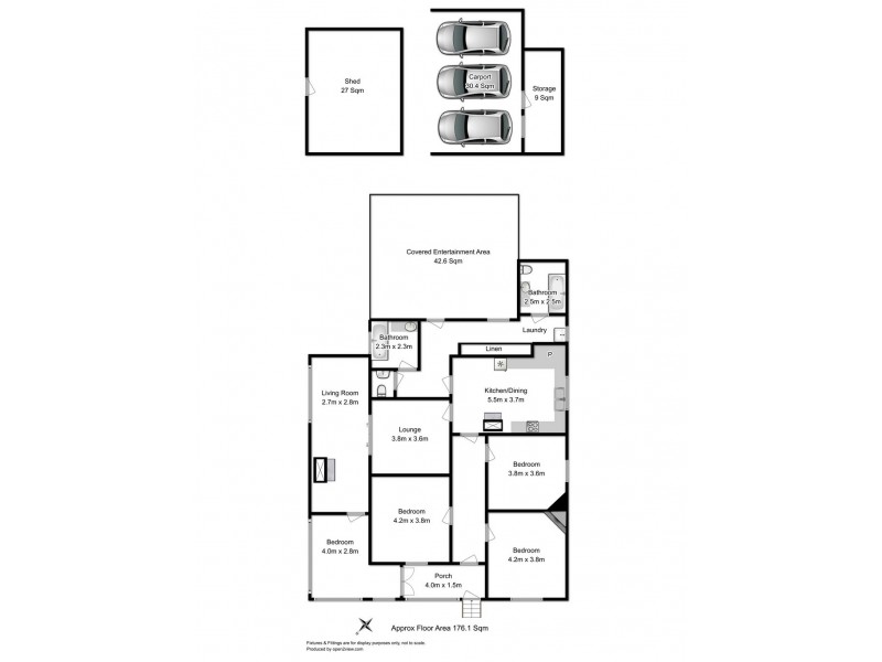 44 Old Main Road, Bridgewater TAS 7030 Floorplan
