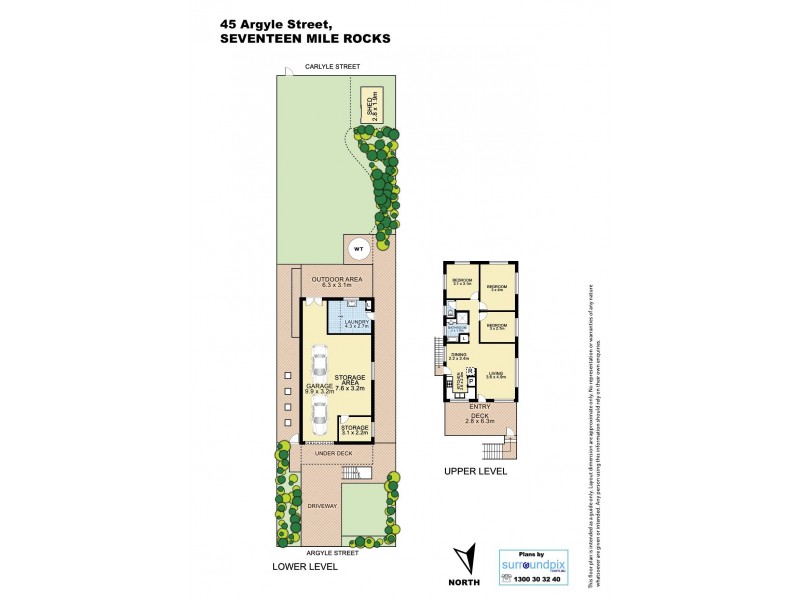 45 Argyle Street, Seventeen Mile Rocks QLD 4073 Floorplan