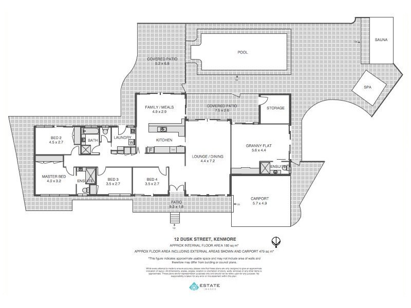 12 Dusk Street, Kenmore QLD 4069 Floorplan