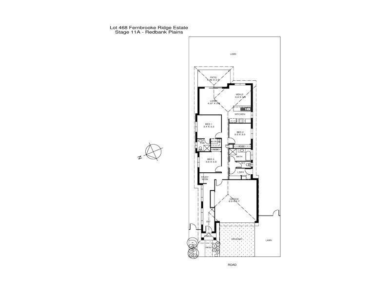 5 Robert Jones St, Redbank Plains QLD 4301 Floorplan