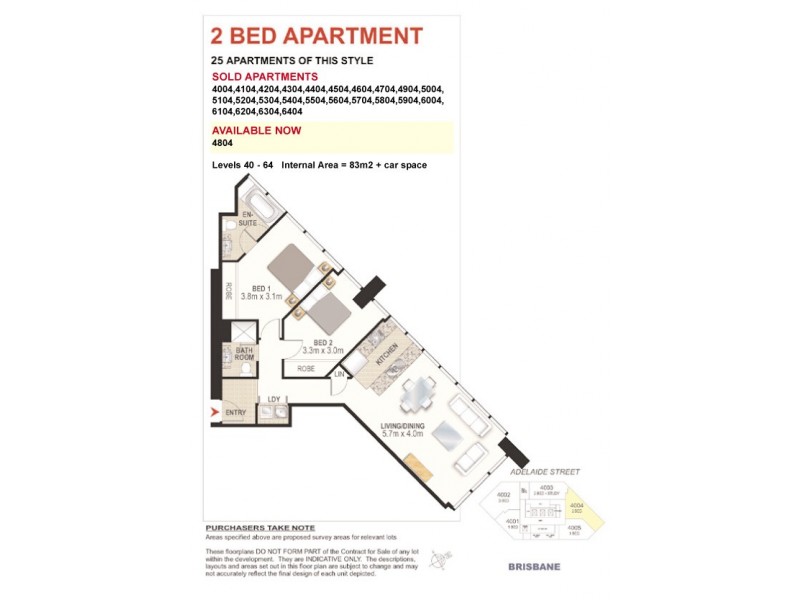 4804/485 Adelaide Street, Brisbane City QLD 4000