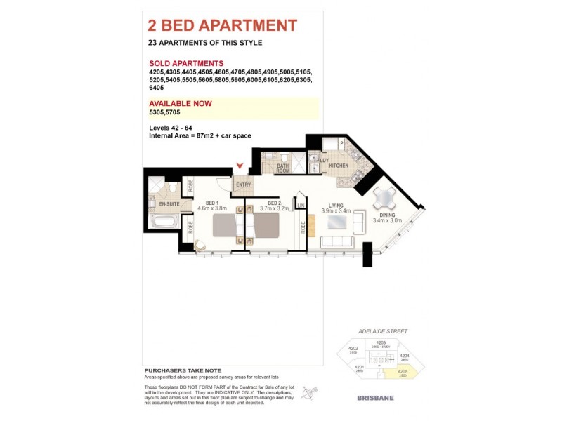 5305/485 Adelaide Street, Brisbane City QLD 4000