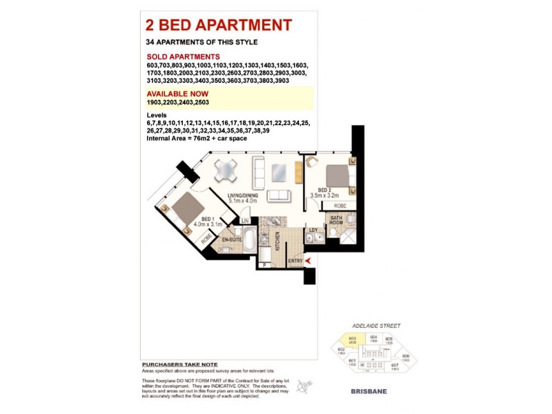 1903/485 Adelaide Street, Brisbane City QLD 4000