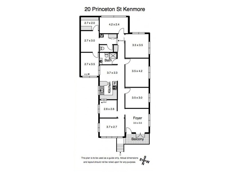 20 Princeton Street, Kenmore QLD 4069 Floorplan