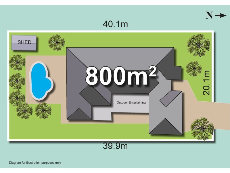 8 Crestwood Place, Moggill QLD 4070 Floorplan