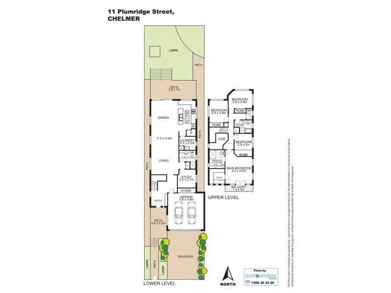 11 Plumridge Street, Chelmer QLD 4068 Floorplan