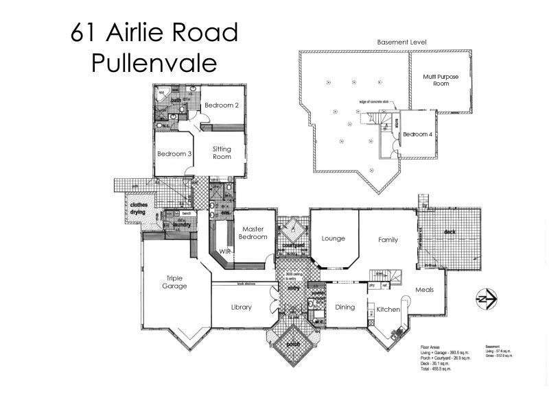 61 Airlie Road,, Pullenvale QLD 4069 Floorplan