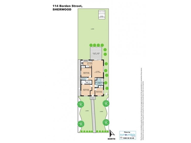 114 Borden St, Sherwood QLD 4075 Floorplan