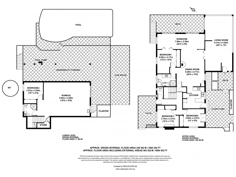 9 Norman Street,, Fig Tree Pocket QLD 4069 Floorplan