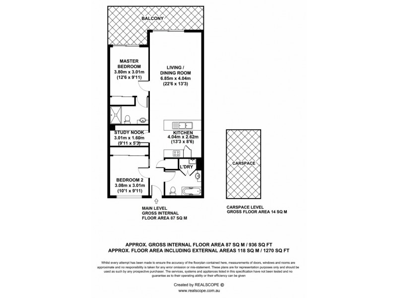 65/95 Clarence Road, Indooroopilly QLD 4068 Floorplan
