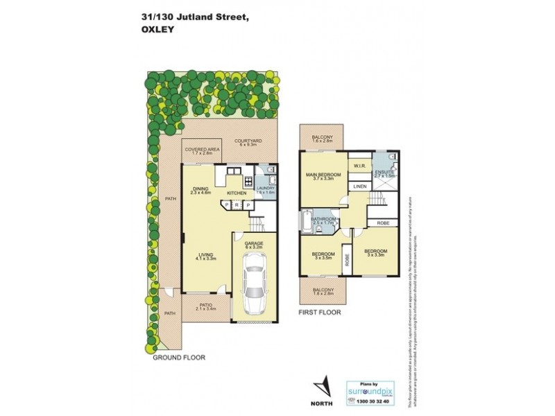31/130 Jutland St, Oxley QLD 4075 Floorplan