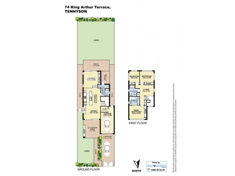 74 King Arthur Terrace, Tennyson QLD 4105 Floorplan