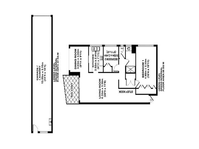 1/117 Clarence Road, Indooroopilly QLD 4068 Floorplan