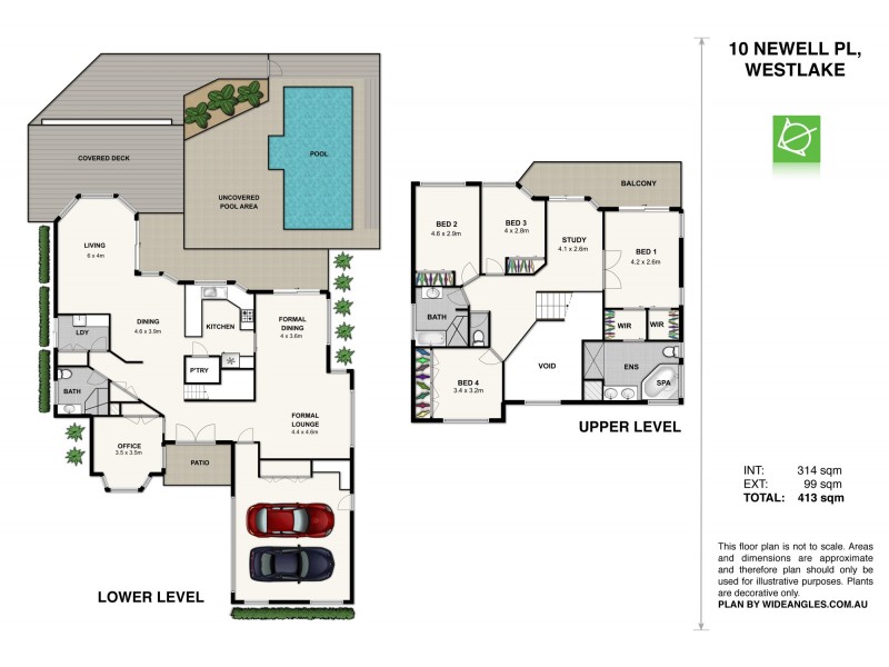 10 Newell Place, Westlake QLD 4074 Floorplan