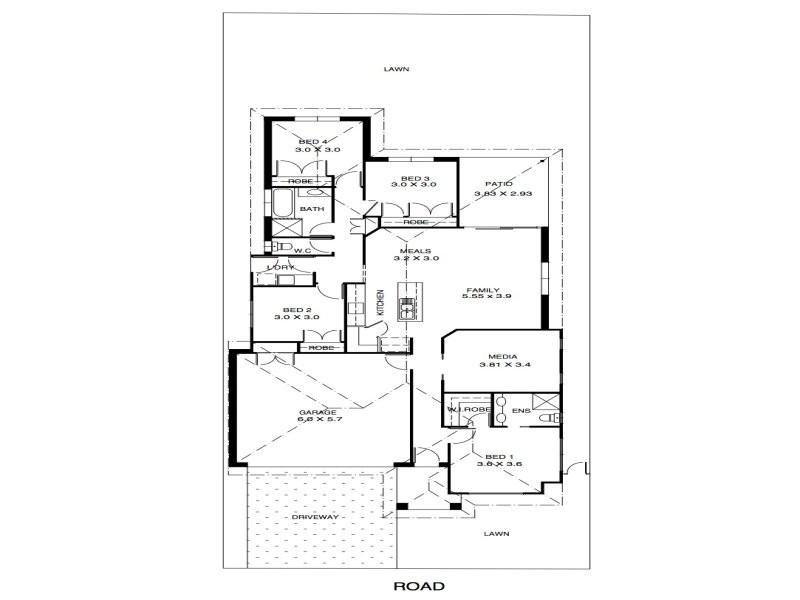 63 Fitzpatrick Cct, Augustine Heights QLD 4300 Floorplan