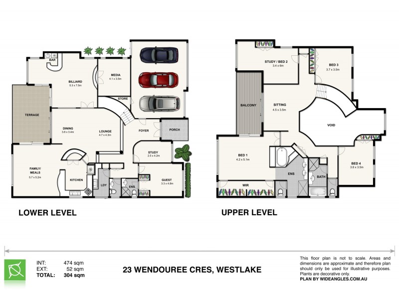 23 Wendouree Crescent, Westlake QLD 4074 Floorplan