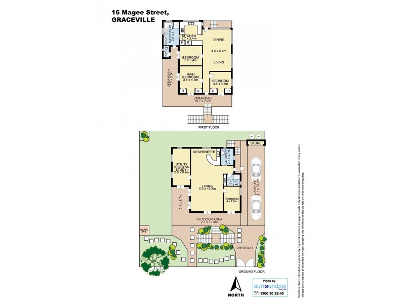 16 Magee Street, Graceville QLD 4075 Floorplan