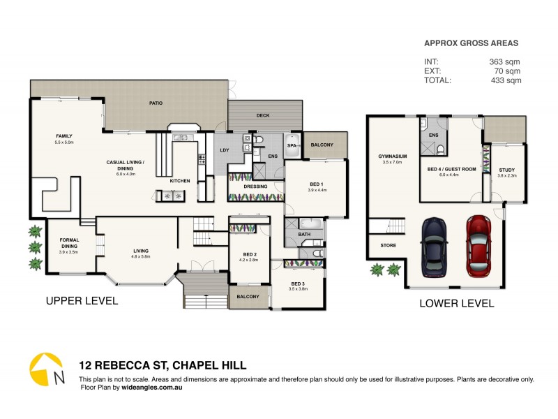12 Rebecca Street, Chapel Hill QLD 4069 Floorplan