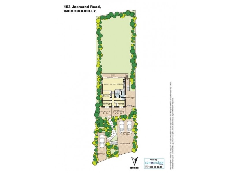 153 Jesmond Rd, Indooroopilly QLD 4068 Floorplan