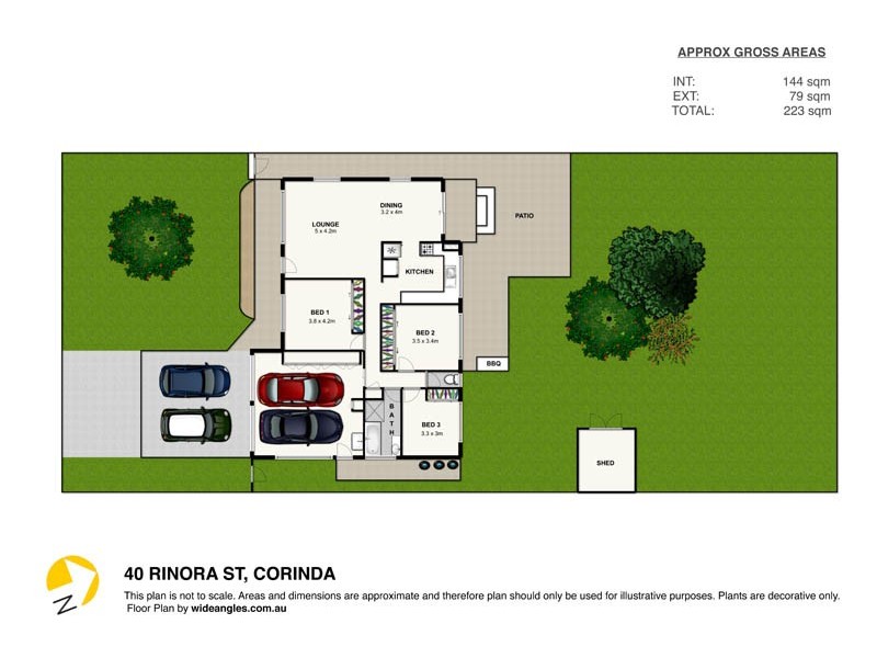 40 Rinora Street, Corinda QLD 4075 Floorplan