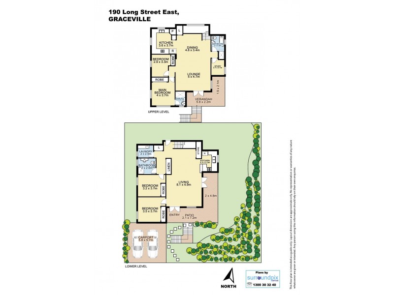 190 Long Street East, Graceville QLD 4075 Floorplan