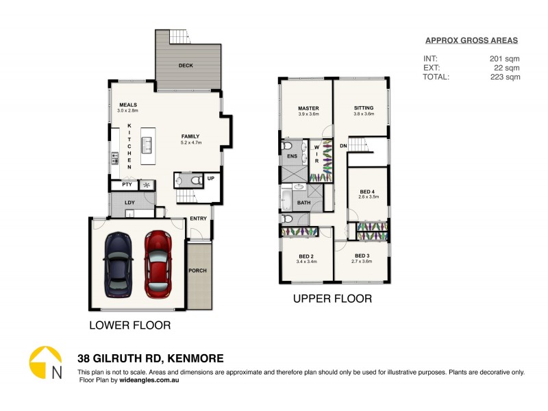 38 Gilruth Road, Kenmore QLD 4069 Floorplan