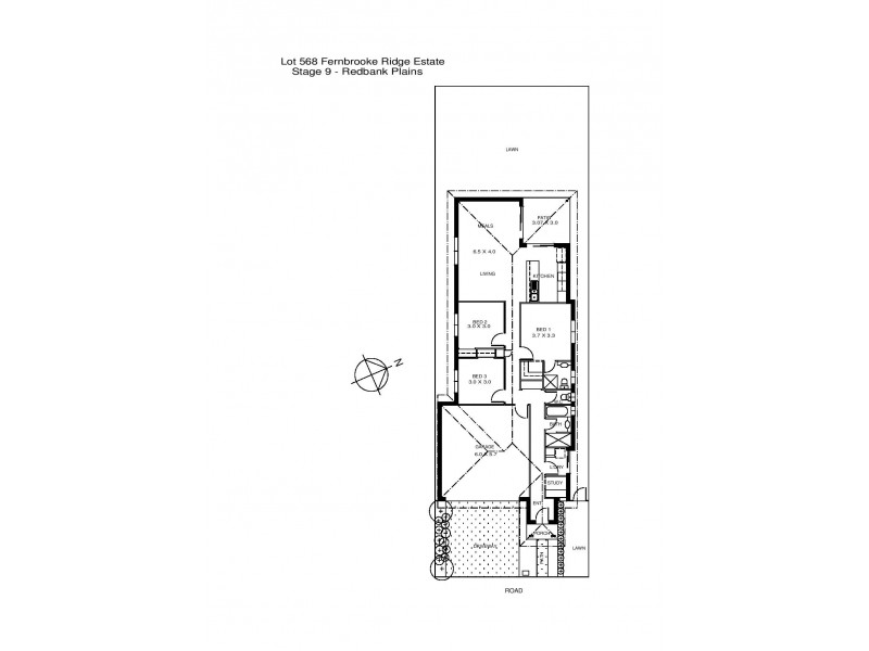 568 Calandra Street, Redbank Plains QLD 4301 Floorplan