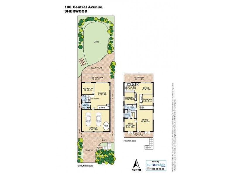 100 Central Avenue, Sherwood QLD 4075 Floorplan