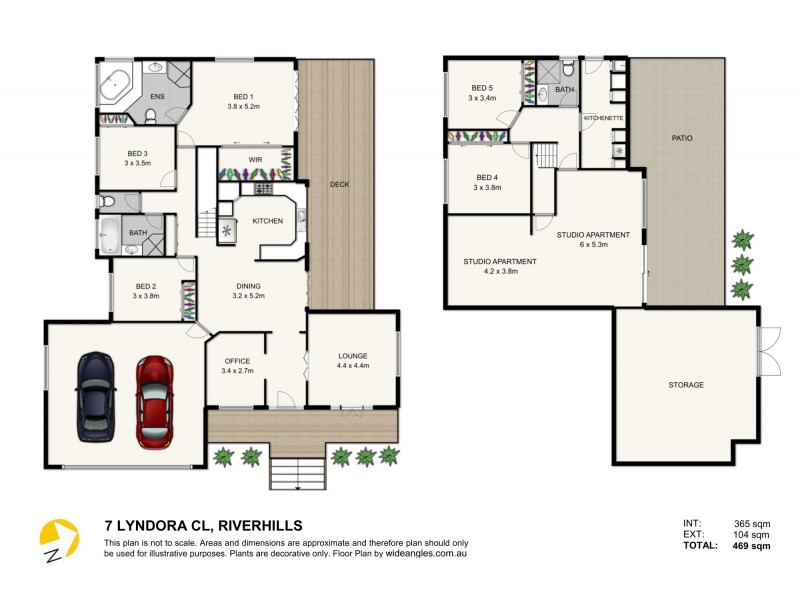 7 Lyndora Close, Riverhills QLD 4074 Floorplan
