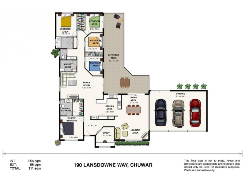 190 Lansdowne Way, Chuwar QLD 4306 Floorplan