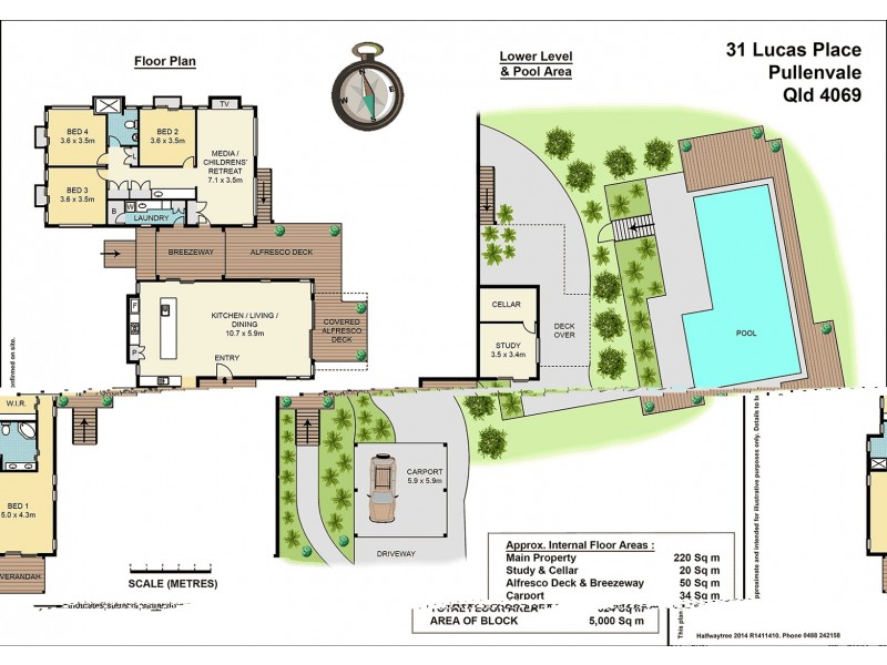 31 Lucas Place, Pullenvale QLD 4069 Floorplan