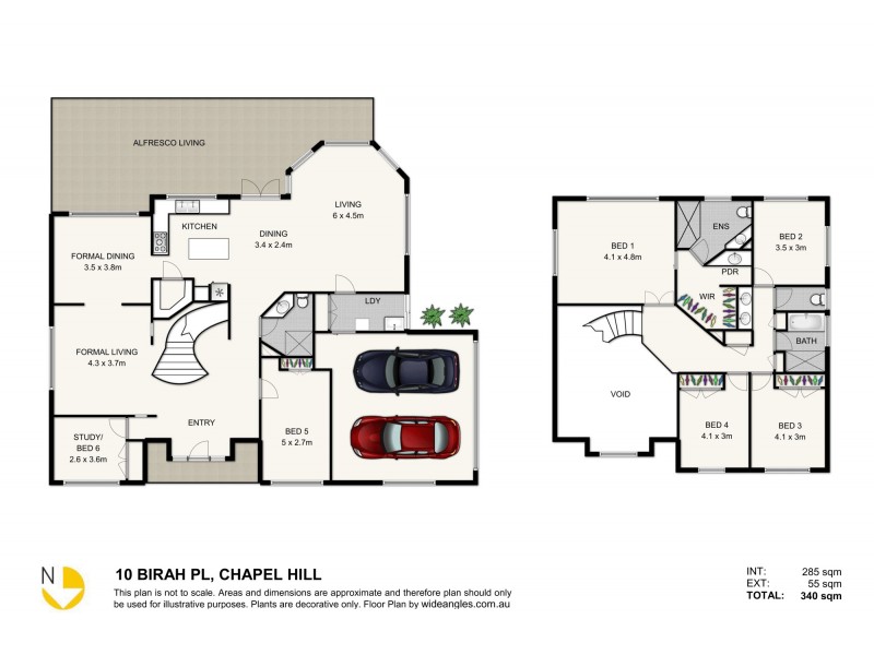 10 Birah Place, Chapel Hill QLD 4069 Floorplan