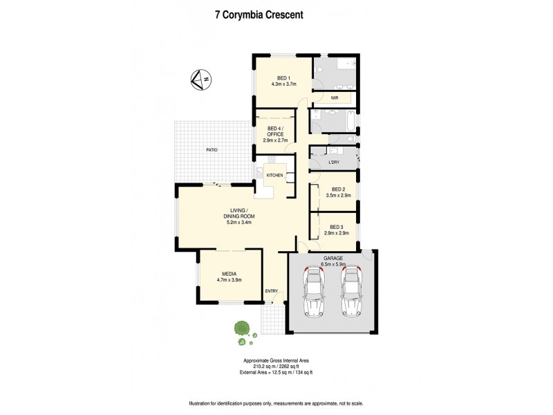 7 Corymbia Cresent, Anstead QLD 4070 Floorplan