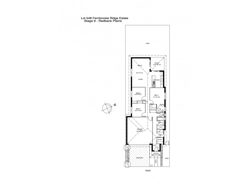 548 Wren Street, Redbank Plains QLD 4301 Floorplan