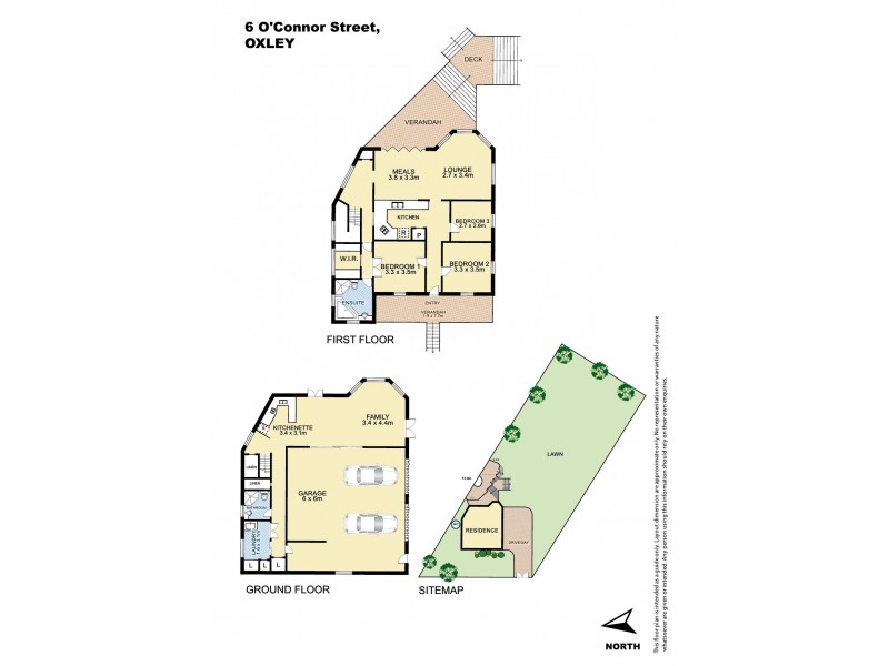 6 Oconnor street, Oxley QLD 4075 Floorplan