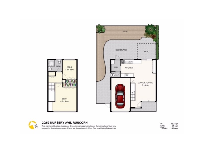 20/59 Nursery Avenue, Runcorn QLD 4113 Floorplan