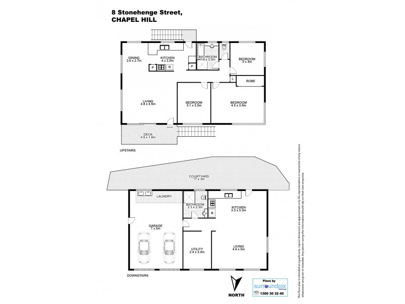 8 Stonehenge St, Chapel Hill QLD 4069 Floorplan