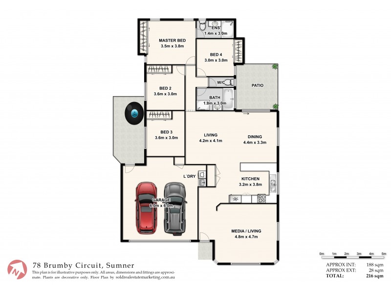 78 Brumby Circuit, Sumner QLD 4074 Floorplan