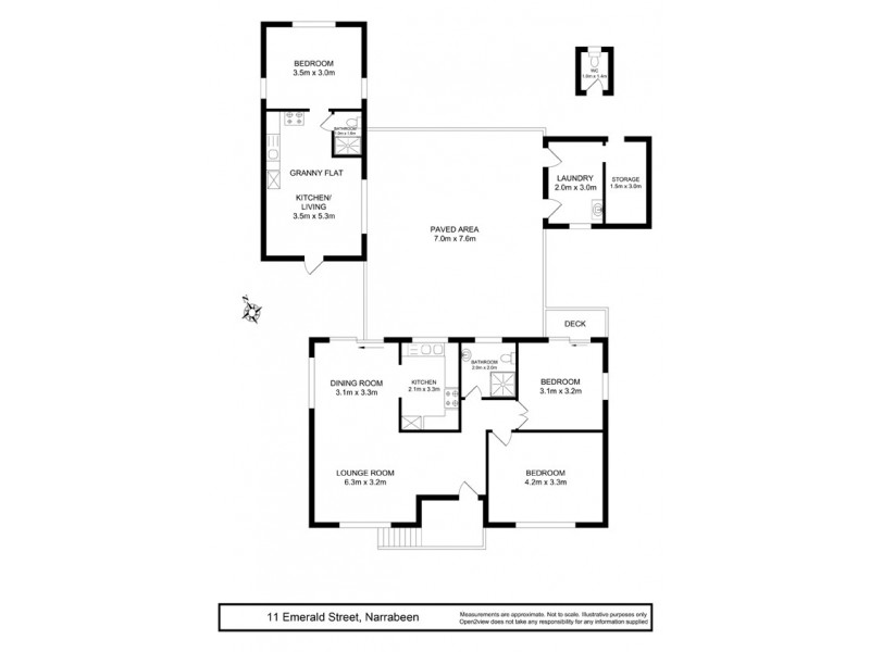 11 Emerald Street, Narrabeen NSW 2101 Floorplan