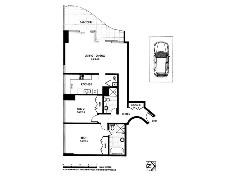 1901/184 Forbes Street, Darlinghurst NSW 2010 Floorplan