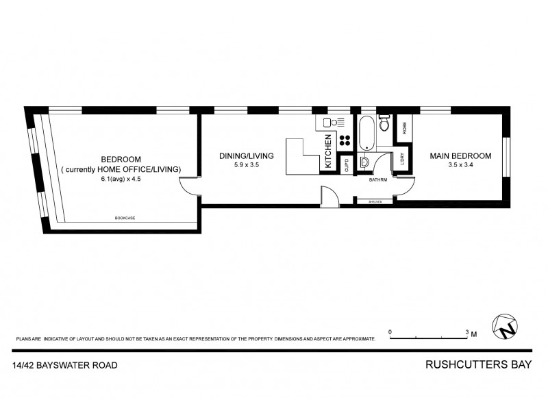 14/42 Bayswater Road, Rushcutters Bay NSW 2011 Floorplan