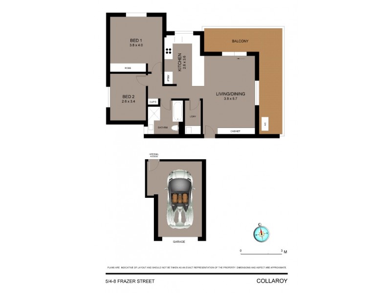 5/4-8 Frazer Street, Collaroy NSW 2097 Floorplan