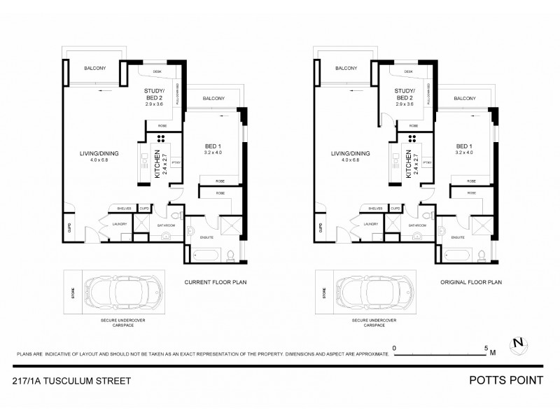 217/1A Tusculum Street, Potts Point NSW 2011 Floorplan