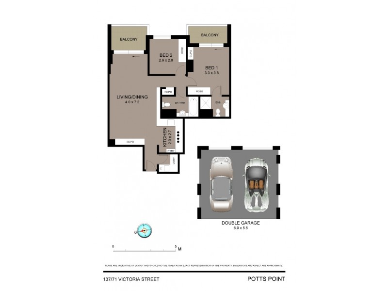 137/71 Victoria Street, Potts Point NSW 2011 Floorplan