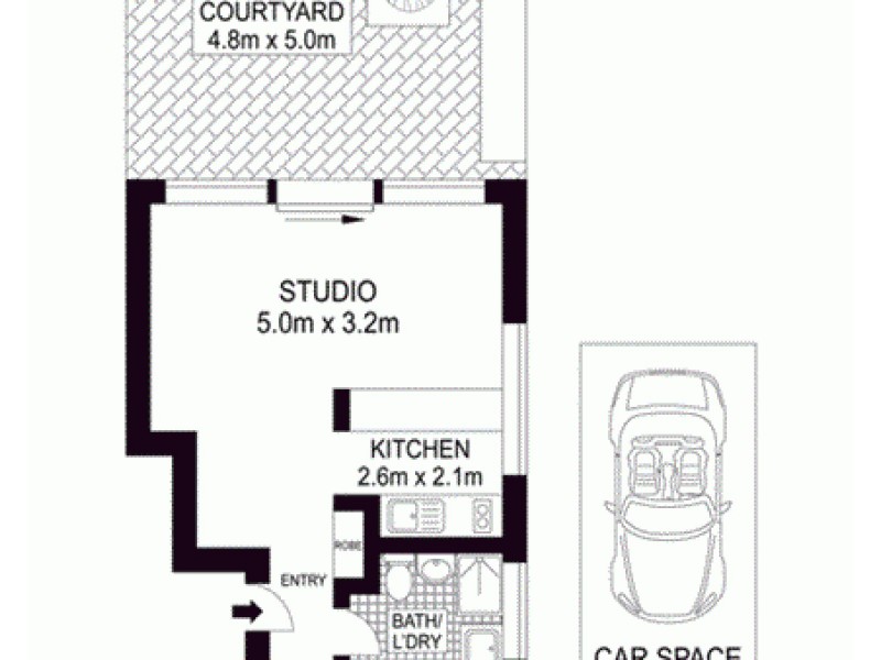 15A/100 Elizabeth Bay Road, Elizabeth Bay NSW 2011 Floorplan