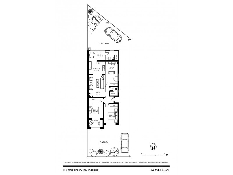 112 Tweedmouth Avenue, Rosebery NSW 2018 Floorplan