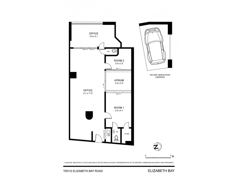 T001/2 Elizabeth Bay Road, Elizabeth Bay NSW 2011 Floorplan